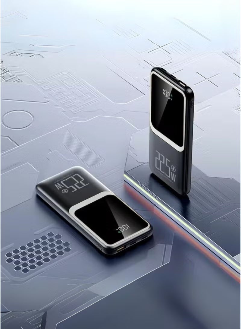 LEVINO 0000mAh Fast Charging Power Bank 22.5W PD – Flight Approved, Ultra-Slim Portable Charger with USB-C In/Out, Dual USB Outputs & Micro Input - Image 3