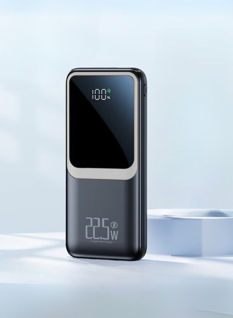 LEVINO 0000mAh Fast Charging Power Bank 22.5W PD – Flight Approved, Ultra-Slim Portable Charger with USB-C In/Out, Dual USB Outputs & Micro Input - Image 1