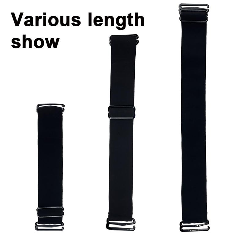 GELXGRIT 2 PCS Adjustable Elastic Band for Wigs Removable Wig Band Nonslip Wig Strap Black Elastic Bands for Glueless Wig Making Wig Cap Accessories - Image 5