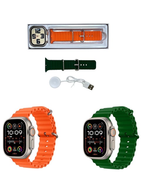 New 2025 T800 Ultra Smart Watch, Series 8, Elegant Design 1.99", Infinite Display, Fitness Tracker, Heart Rate, Oxygen Monitor, Calls, Wireless Charging, Works With IOS, android for men, women