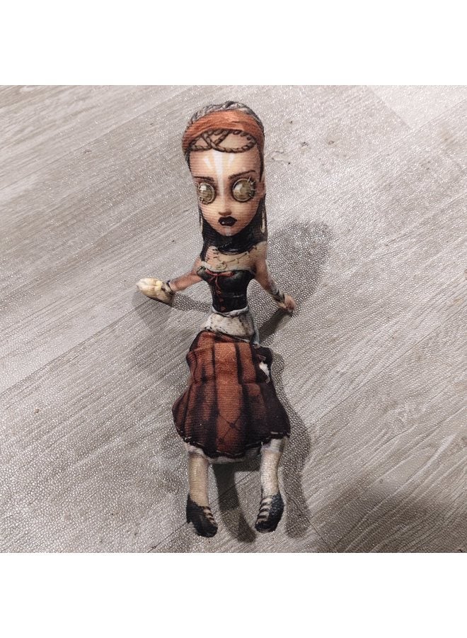 The Fifth Personality 28cm Dry Mouse Without White Edges Doll Ultra-fine Hands And Feet Skeleton Movable Abstract Doll-Specifications:28cm-Color:Black Female Black Man  - Image 1
