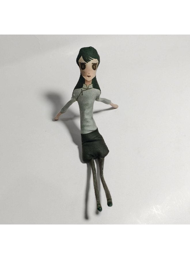 The Fifth Personality 28cm Dry Mouse Without White Edges Doll Ultra-fine Hands And Feet Skeleton Movable Abstract Doll-Specifications:28cm-Color:Black Female Black Man  - Image 5