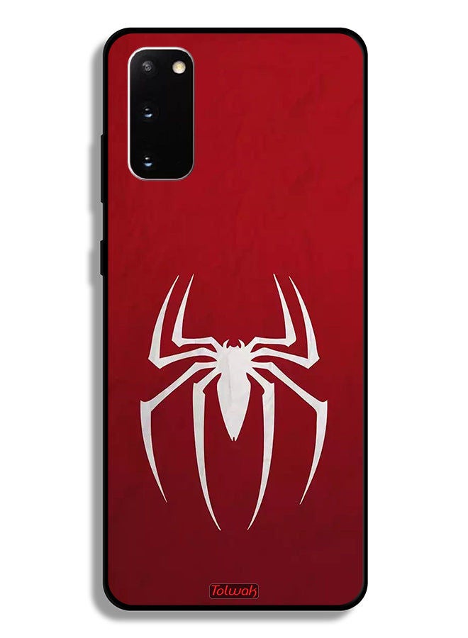 Tolwak غطاء حماية لجهاز سامسونج جالكسي S20 5G مع أيقونة العنكبوت - Image 1