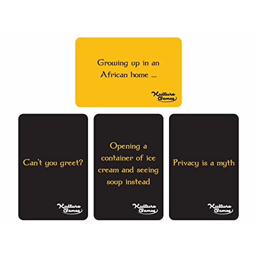 Kulture Games You Know You are African When Humorous African Meme Game Family Gatherings A Fun Party Card Game Those Who Love African Culture Games African Stories Cards - Image 5