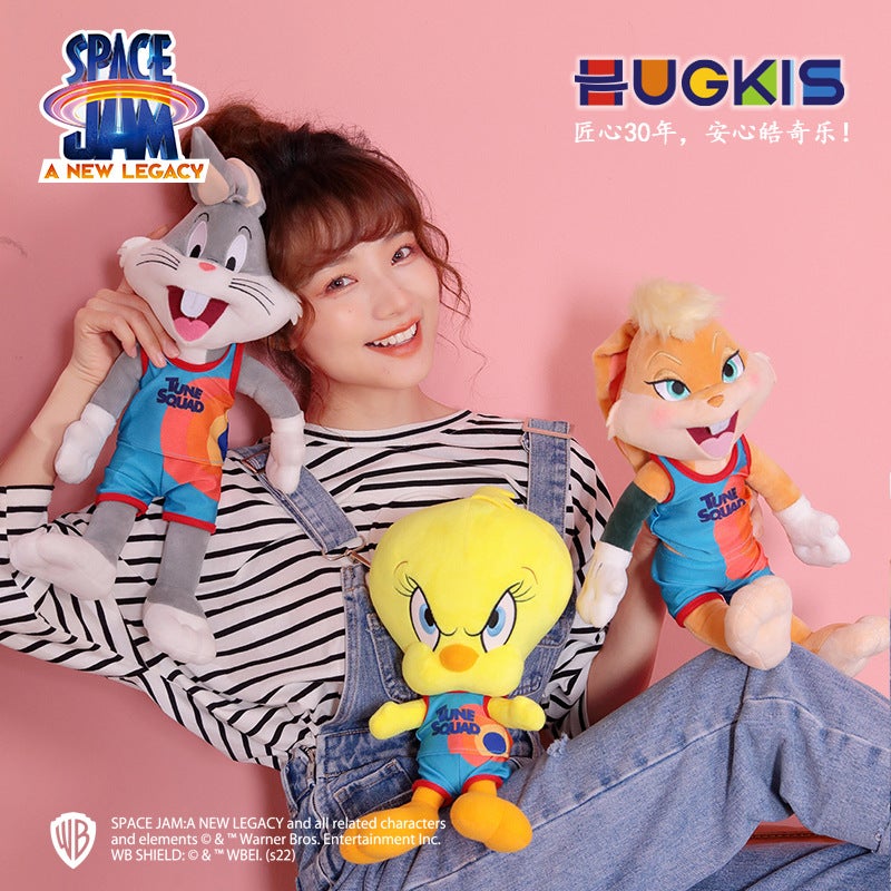 HUGKIS Official Looney Tunes Plush Stuffed Animal Toy Bugs Bunny Space Jam Birthday Gift - Image 4
