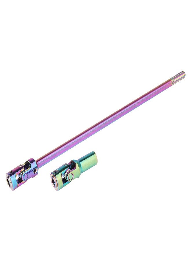 Hobbyfire Cut to Length Drive Shaft Stainless Steel 232-248mm Universal Joint Driveshaft for 1/10 RC Crawler Axial SCX10 Capra TRX4 Redcat Gen8 Gen7 Upgrades Parts(Rainbow) - Image 4