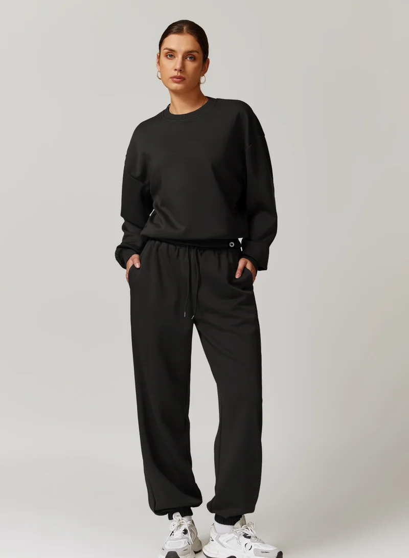 KAWN.YOGA Womens Loose Fit Light Sweatshirt