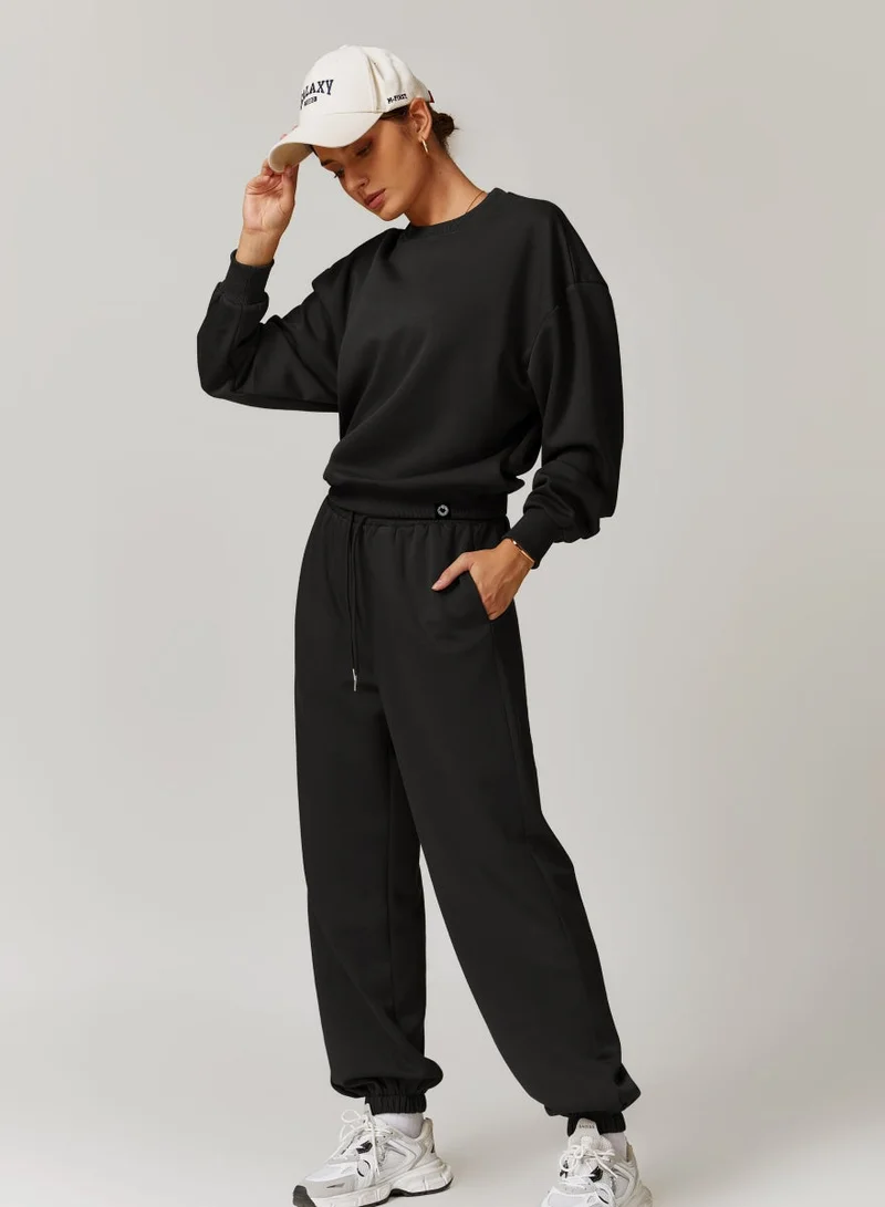 KAWN.YOGA Womens Loose Fit Light Sweatshirt