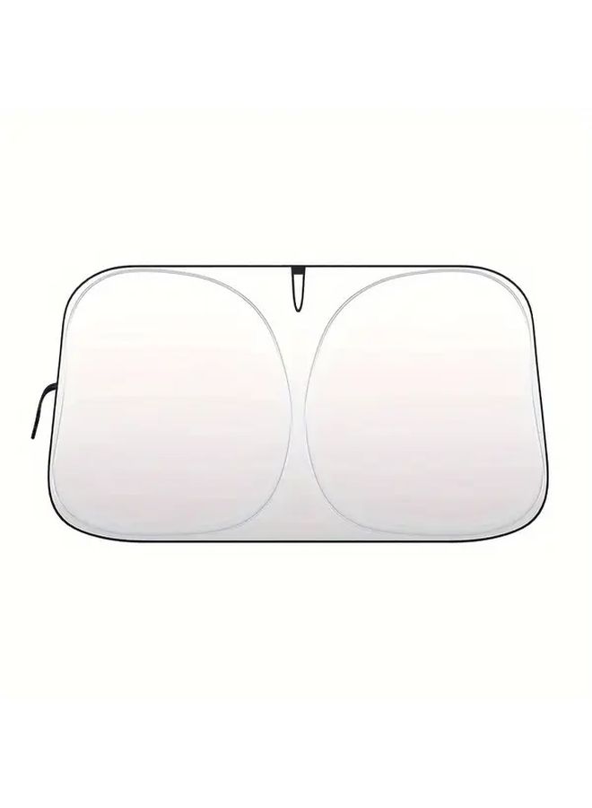 Middle Size Car Sunshade Windshield Cover UV Blocking Heat Insulation Sun Protection - Image 1