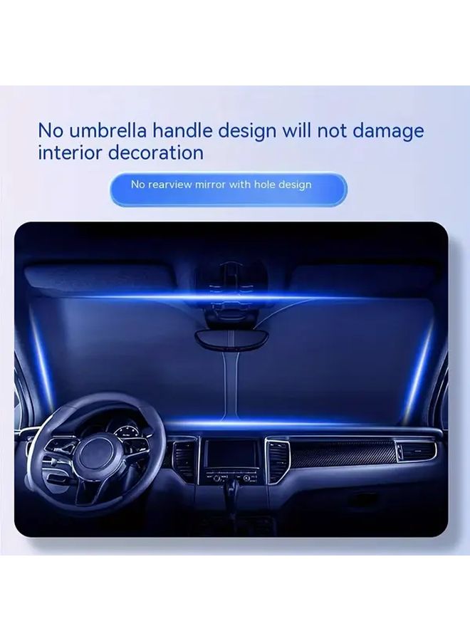 Middle Size Car Sunshade Windshield Cover UV Blocking Heat Insulation Sun Protection - Image 3