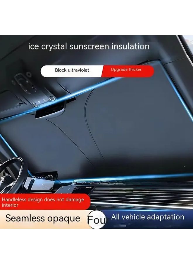 Middle Size Car Sunshade Windshield Cover UV Blocking Heat Insulation Sun Protection - Image 4