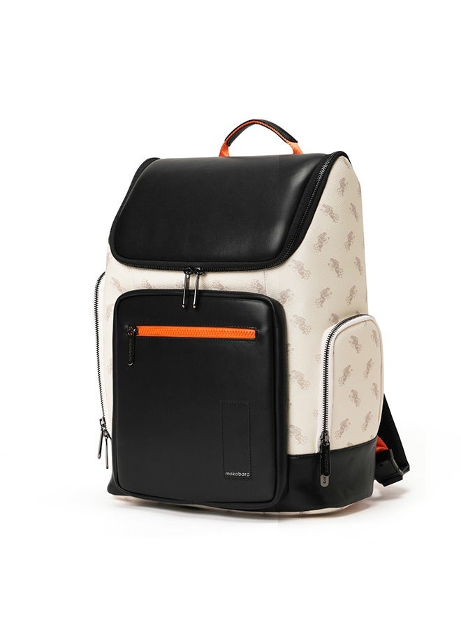 Mokobara MOKOBARA The Hovercraft Backpack Water-Resistant 15.6" Laptop Bag with Luggage Sleeve for Work, Travel, and Daily Use - Suitable for Men and Women ( Multicolour) - Image 1