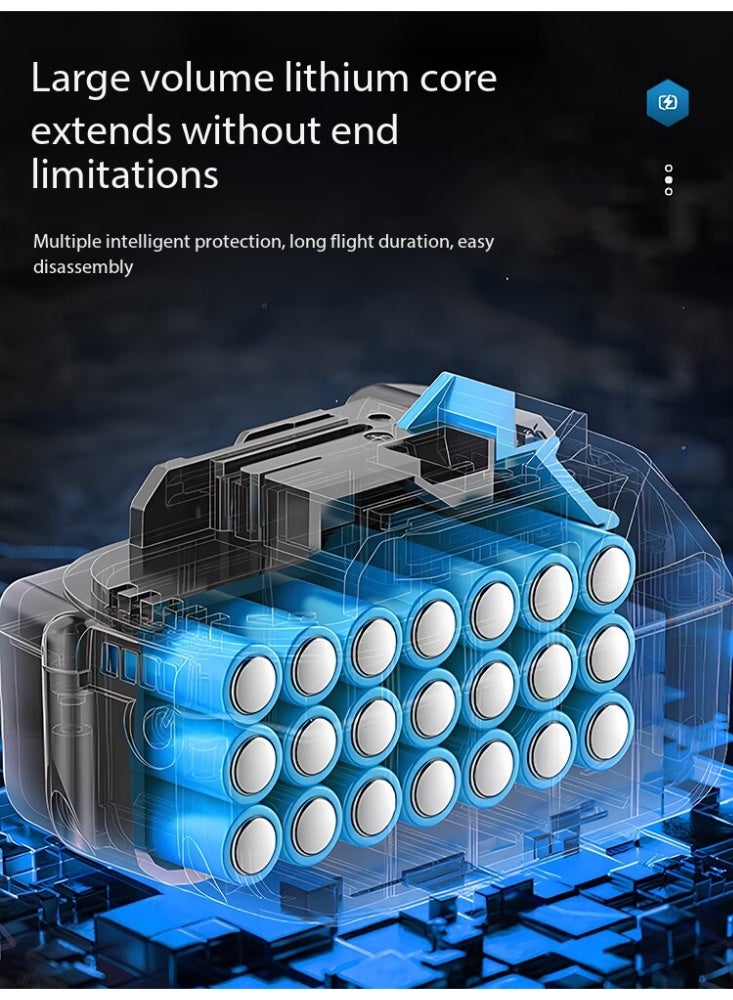 AOTUO Cordless Drill and Cordless Angle Grinder With 2 Batteries and Charger Brushless Electric Drill 2 Spee 25+3 Torque Setting Compact Drill Driver Kit for Home DIY Project - Image 3