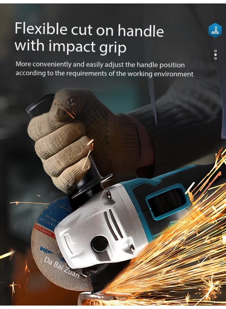 AOTUO Cordless Drill and Cordless Angle Grinder With 2 Batteries and Charger Brushless Electric Drill 2 Spee 25+3 Torque Setting Compact Drill Driver Kit for Home DIY Project - Image 5