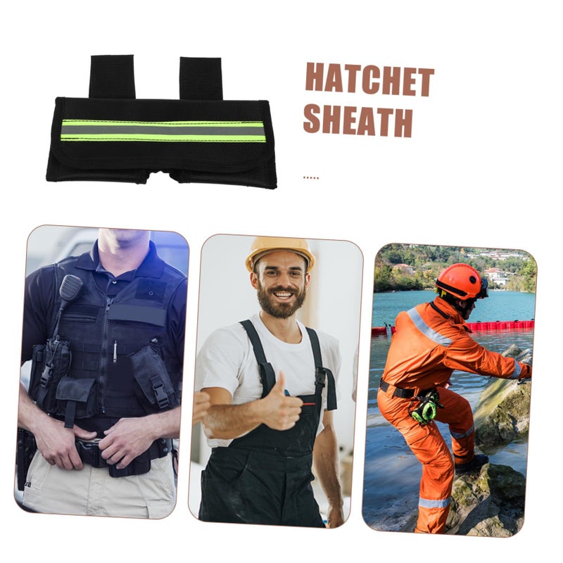 Oxford Cloth Axe Cover Protector Lightweight Easy Attach for Hiking Camping Splitting Chopping - Image 5