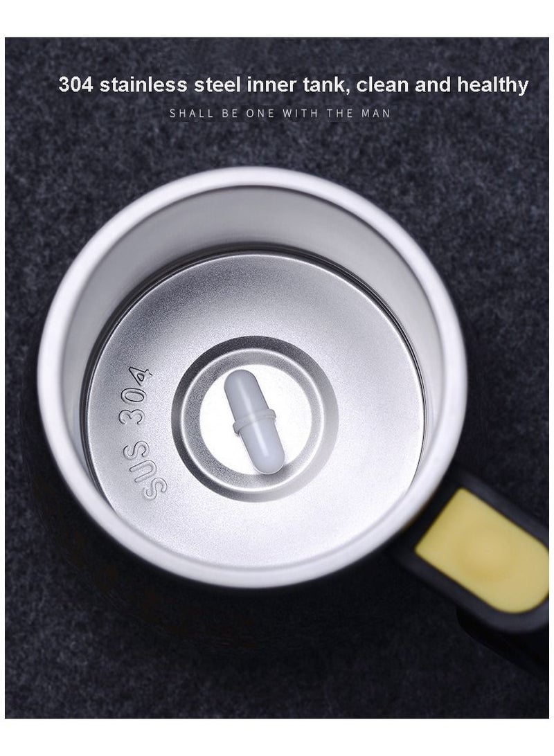 NIBEMINENT Automatic Stirring Coffee Stainless Steel Portable Rechargeable Electromagnetic Cup  - Image 2