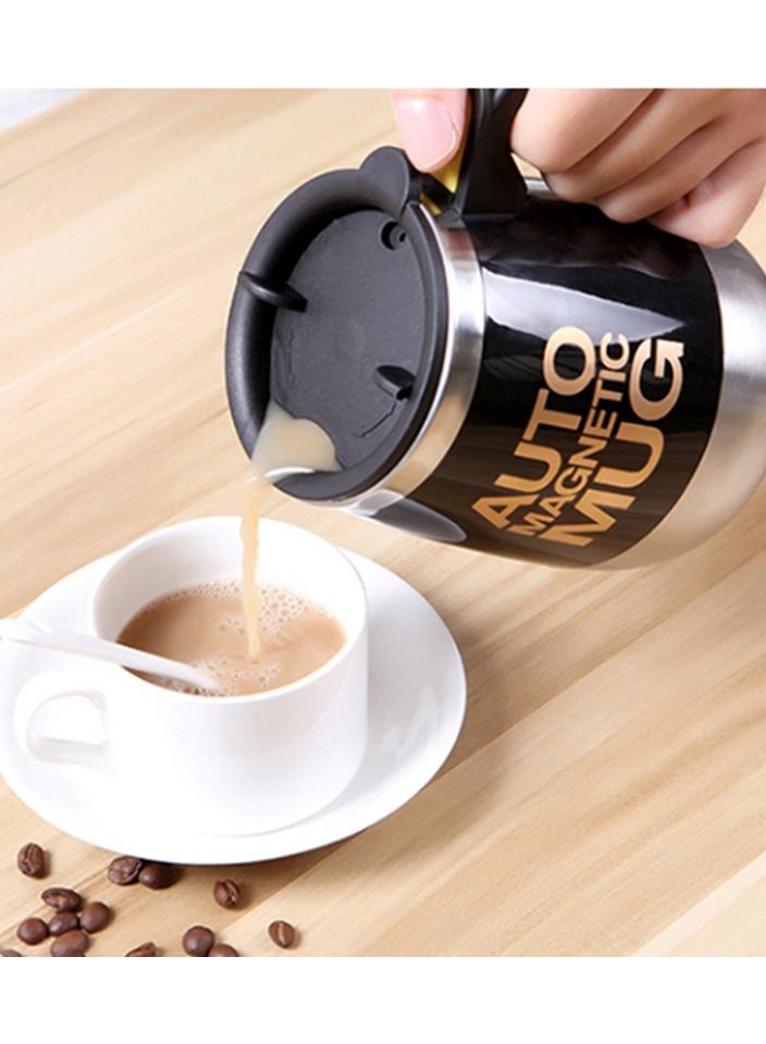 NIBEMINENT Automatic Stirring Coffee Stainless Steel Portable Rechargeable Electromagnetic Cup  - Image 5
