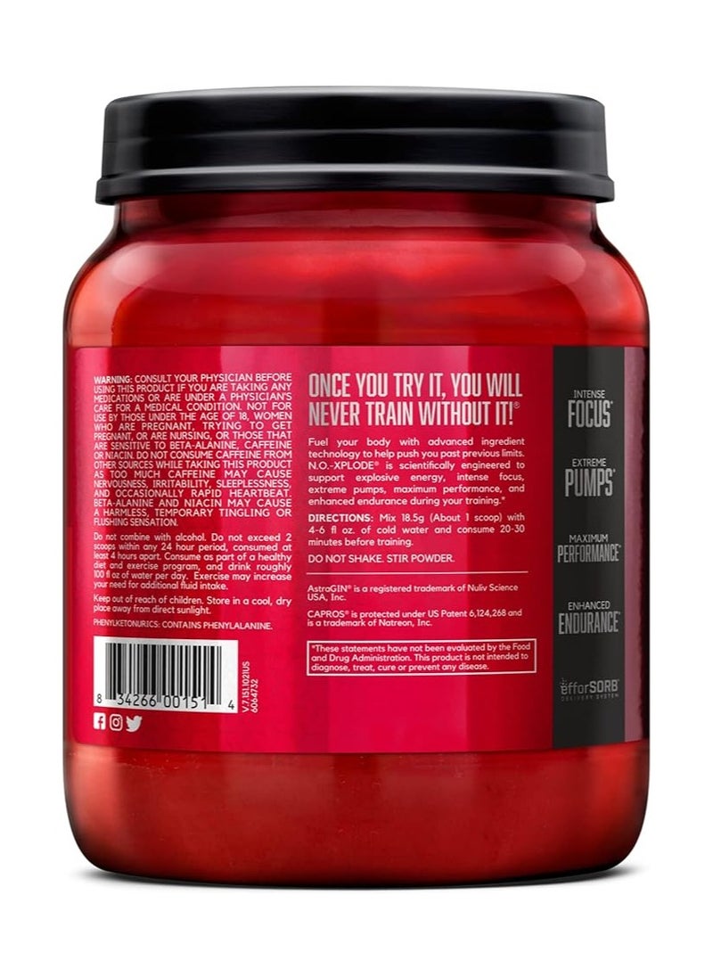 BSN - Bsn No Xplode 60 Servings Fruit Punch Flavor - Image 1