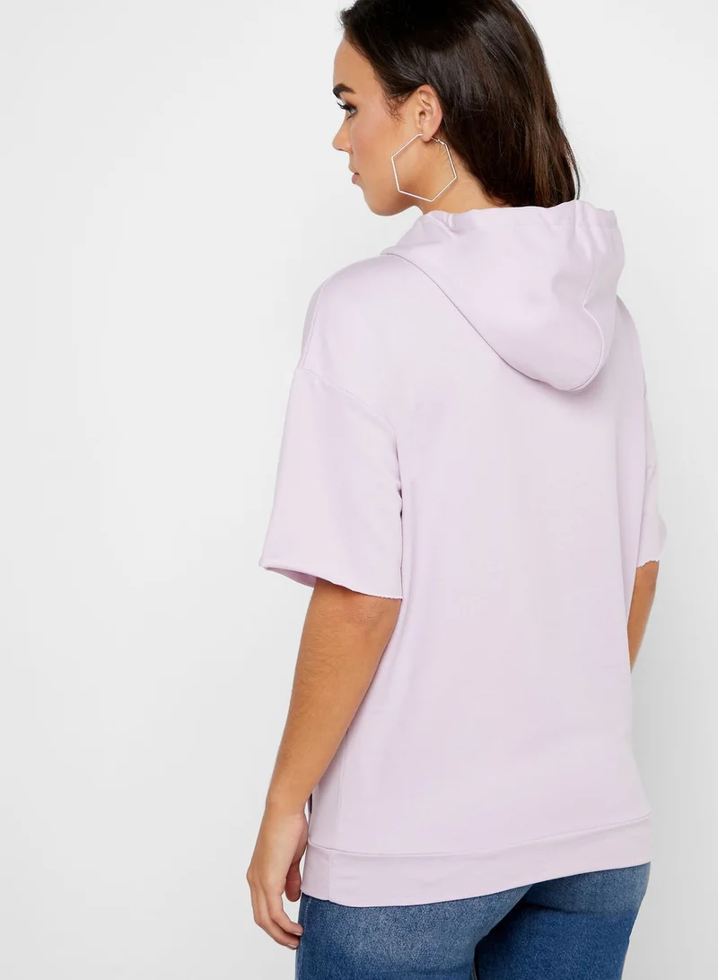 Ginger Short Sleeve Hoodie