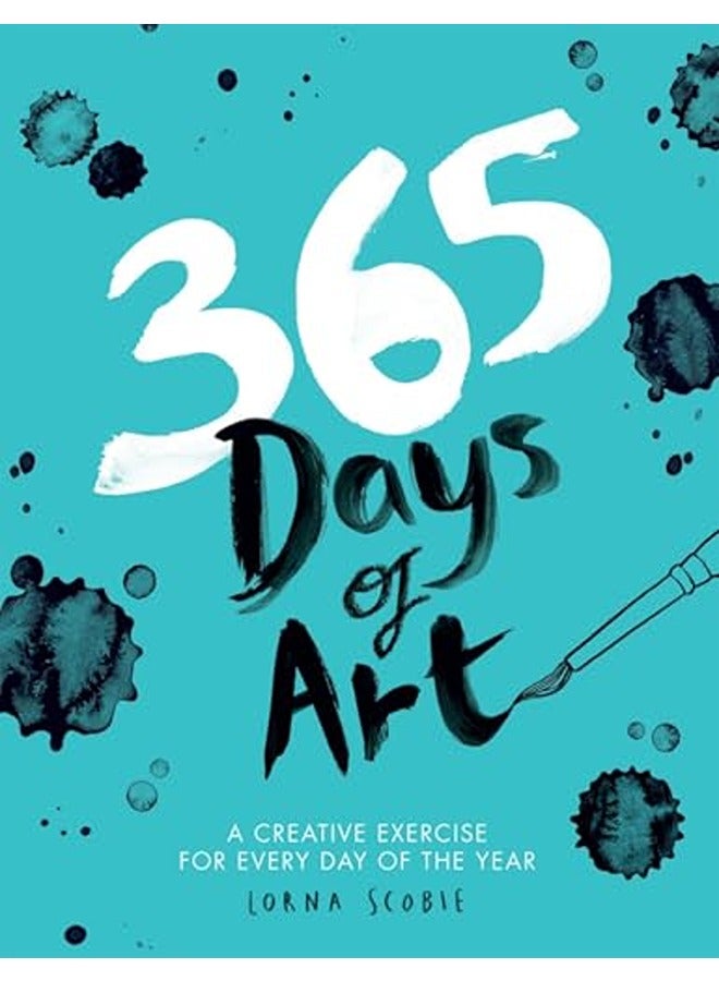 مفكرة بتصميم كتاب "365 Days Of Art"