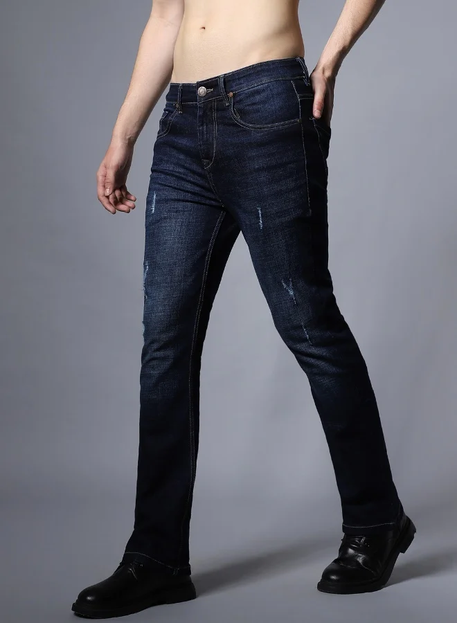 HIGH STAR Mens Blue Jeans