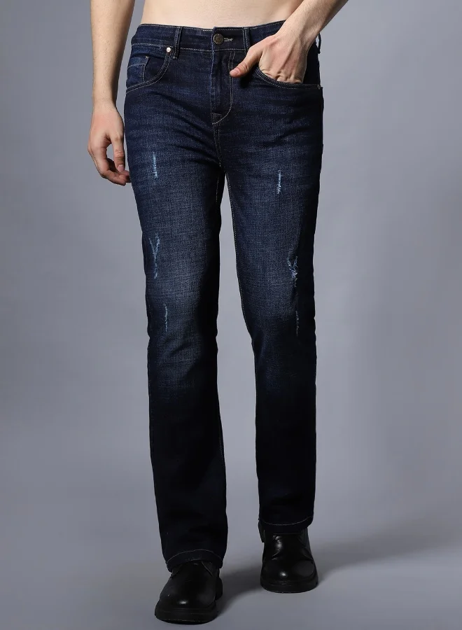 HIGH STAR Mens Blue Jeans
