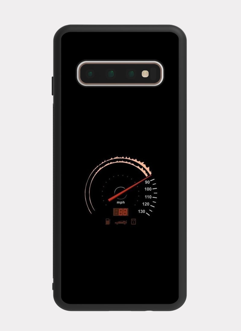 بكسلات كفر سامسونج جالكسي اس 10 بلس عداد سرعه السيارة اسود - Image 1