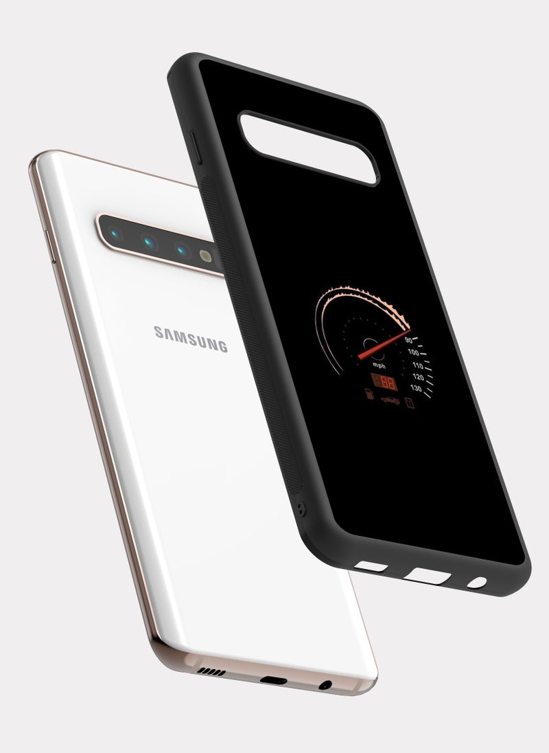 بكسلات كفر سامسونج جالكسي اس 10 بلس عداد سرعه السيارة اسود - Image 2