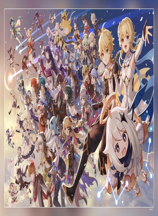 RAINFIRE CREATION Genshin Impact Poster - 12x18 inch Wall Poster 170 GSM Paper | Home & Office Decoration | Gloss Finish Unframed Poster RCP1316 - Image 1