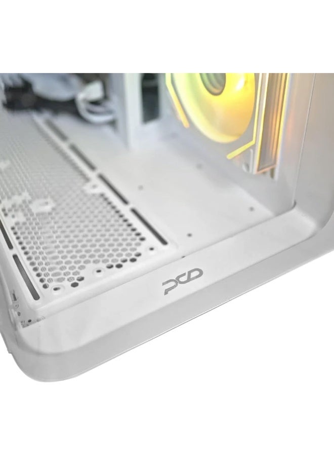 PCD Gaming PC With Intel Core Ultra 5 225F Processor/16GB RAM DDR5/1TB SSD M.2/8GB Nvidia GeForce RTX 5060 Ti Graphics/H810M-E Motherboard/RGB Case Fans/600W PSU/ White English white - Image 5