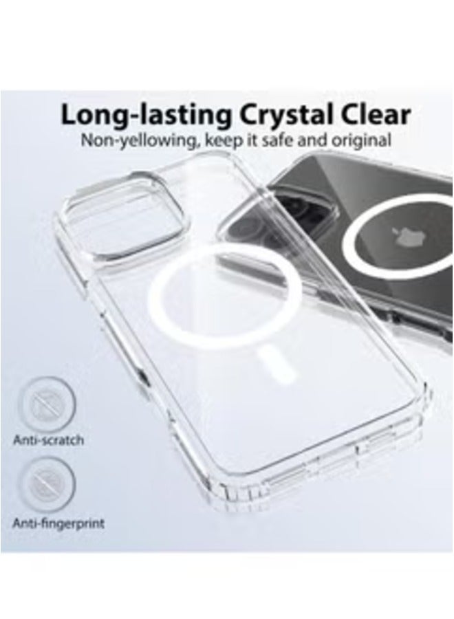 ELTRAZONE iPhone 16 Pro 6.3 inch MagSafe Case – Slim, Clear, Military-Grade Protection with Wireless Charging Support - Image 4