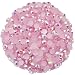 LAVIYO 4500 Pcs SS6 2mm AB Flatback Rhinestones for Nails Art Crafts Glitter Round Shine Gems Crystals DIY Clothes Shoes Light Pink AB - Image 2