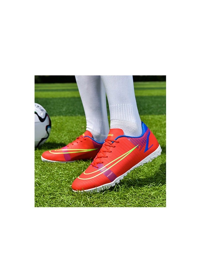 Soccer Shoes Low top Broken Nails Adult Men and Women Primary and Secondary School Students Teenagers TF Antislip Wearproof Soccer Special Shoes - Image 3