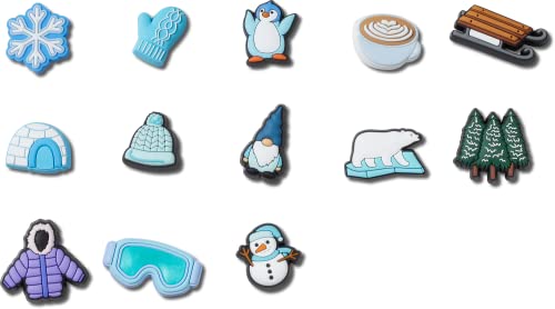 Crocs Jibbitz 13-Pack Holiday Shoe Charms | Jibbitz, Winter Wonderland, One Size - Image 5