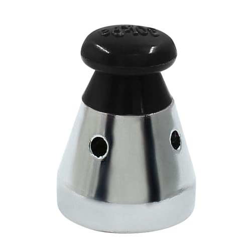 LifCratms Pressure Cooker Relief Jigger Valve Black Universal Pressure Cooker Safe Regulator 80KPA Replacement Exhaust Valve Accessories for Weight Pressure Control 1Pcs