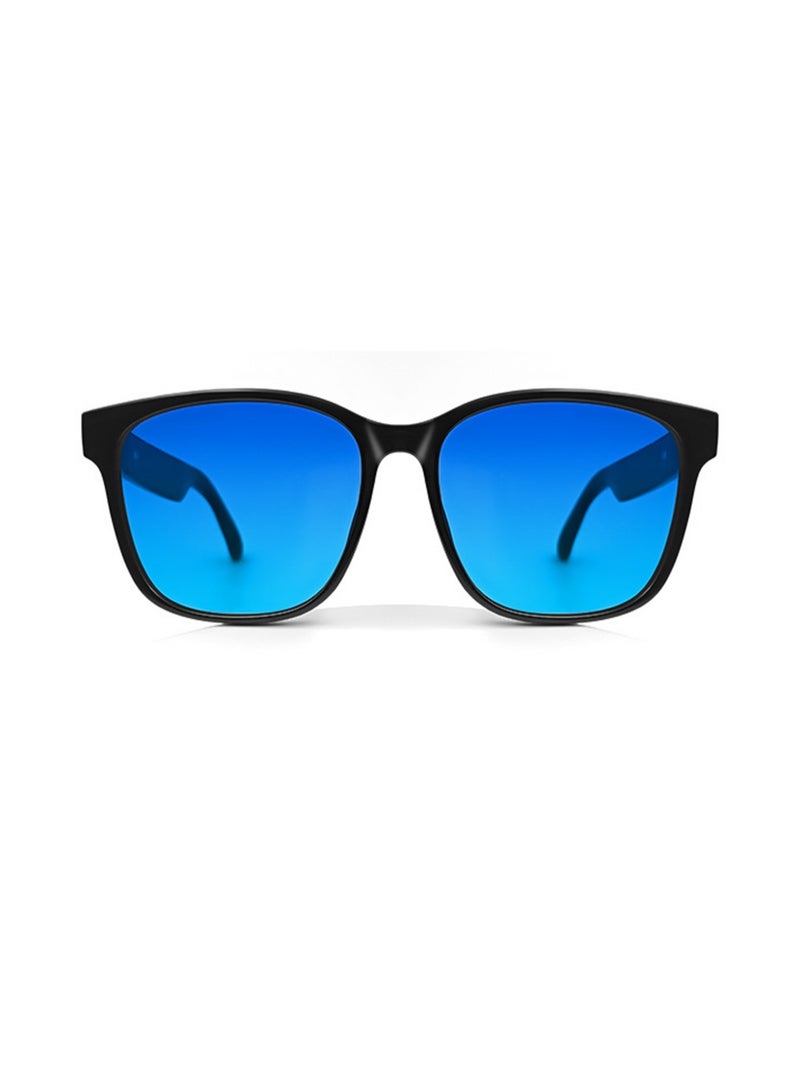 Beauenty Smart Bluetooth Glasses For Listening To Music, Talking, Navigating, And Anti-Ultraviolet Polarized Lenses, Suitable For Driving, Fishing, Riding, And Cycling (GS08 Polarized Blue) - Image 1