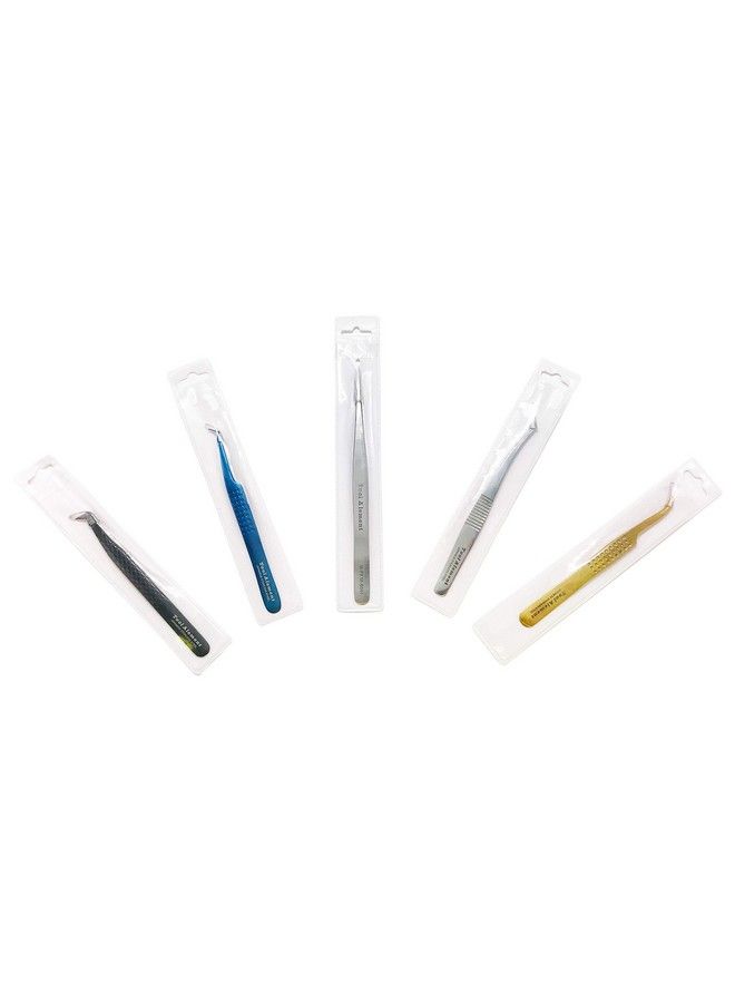 Tool Alement Canadian Stainless Steel 12Cm Semi Curve Eyelash Tweezers Mpk148004 - Image 5