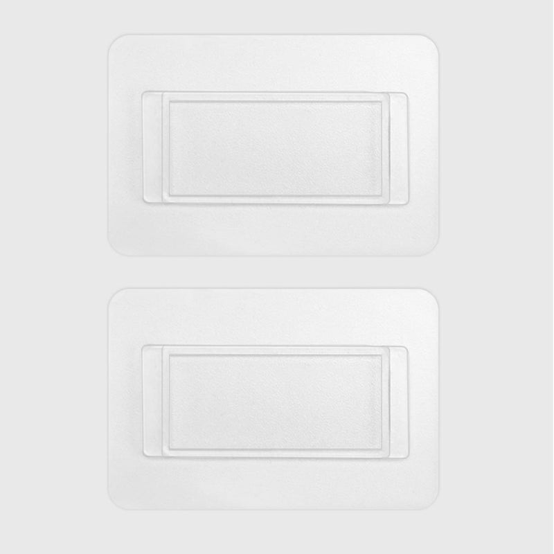 GFWARE Replacement Adhesive Strip for Black Blue Toothbrush Holder Toothpaste Dispenser Wall Mounted (2 PCS) - Image 1