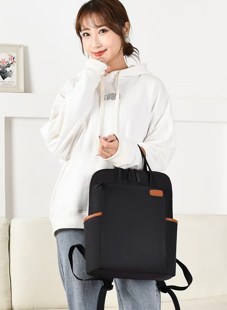 سبورت حقيبة كمبيوتر محمول للرجال والنساء السود - Image 3