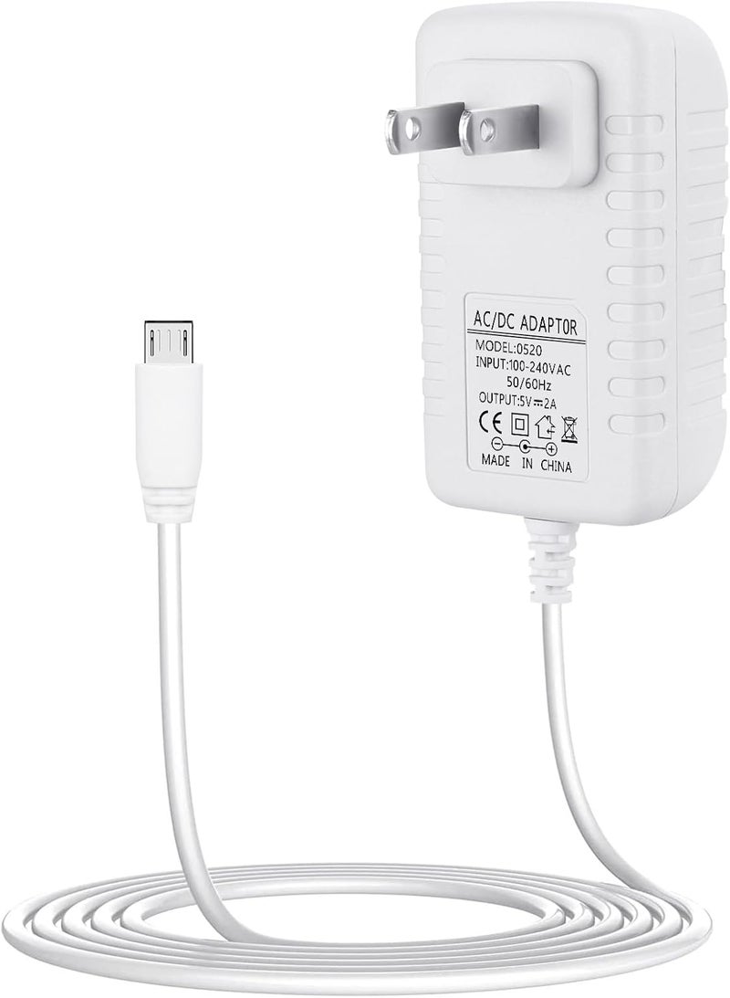 Smays Charger Replacement for Owlet Eufy Motorola VTech VAVA Baby Monitor Power Cord with 66 ft Cable - Image 1