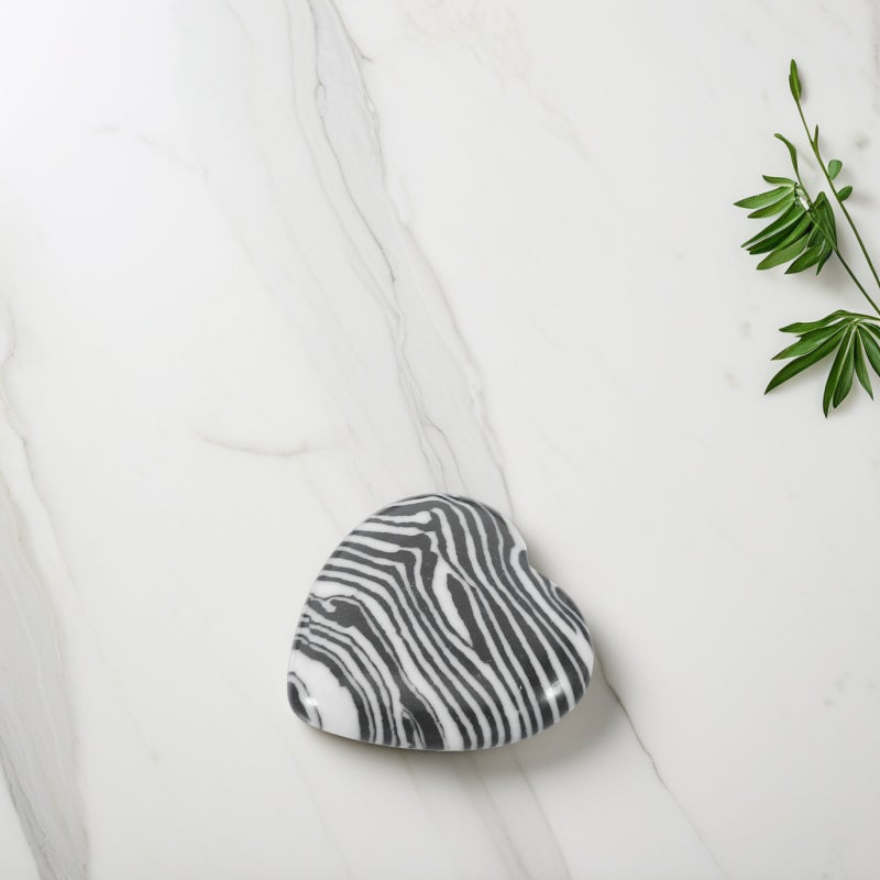 10pcs Natural Polished Heart Shaped Stones For Diy Craft Decorative Heart Heart Crafts Natural Stone Decor Polished Stone Craft Stones - Image 5