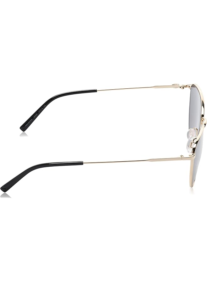 M MISSONI MMI 0079/S J5G/IR Cat Eye Sunglasses for Women 57 mm Size Gold - Image 3