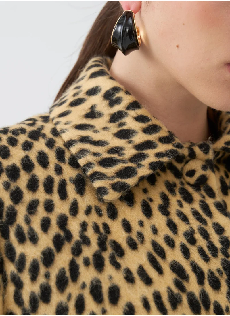 نوكتورن Leopard Print Jacket