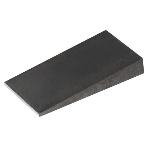 eoere 4 PCS 4" x 2" Beveled Washers 6.5 Degree Triangle Flange Shim Right Angle Underpinning Tapered Wedges, Carbon Steel - Image 3