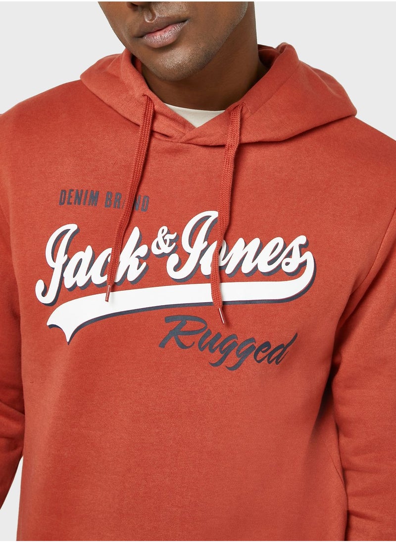 JACK & JONES - Logo Hoodie - Image 1