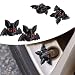 Rislobx 4 Pack Cute Bat Tire Valve Stem Cap Halloween Valve Stem Cover Funny Tire Air Caps for Cars Bikes Motorcycles Trucks Decorative Car Wheel Accessories Bat - Image 2
