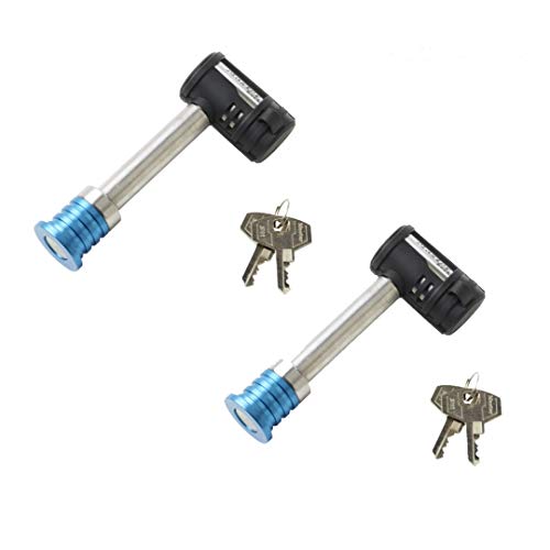 Master Lock Keyed Alike Trailer Hitch Locks 1480KA-2 - Image 1