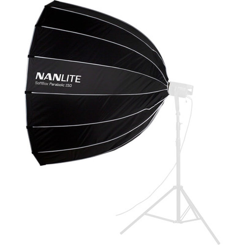 NANLITE Quick Release Parabolic Softbox 150cm with Grid - Image 2