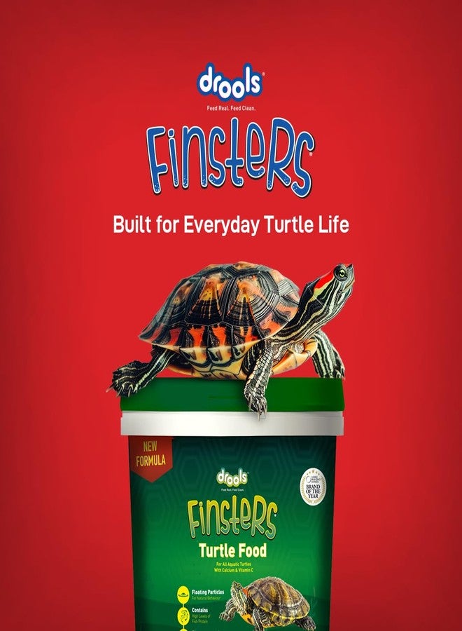 Drools Finsters Turtle Food 250g | Sea Food Flavour | Strong Shells & Bones | Better Digestion | Enhanced Disease Resistance | Perfectly Sized Pellets - Image 2