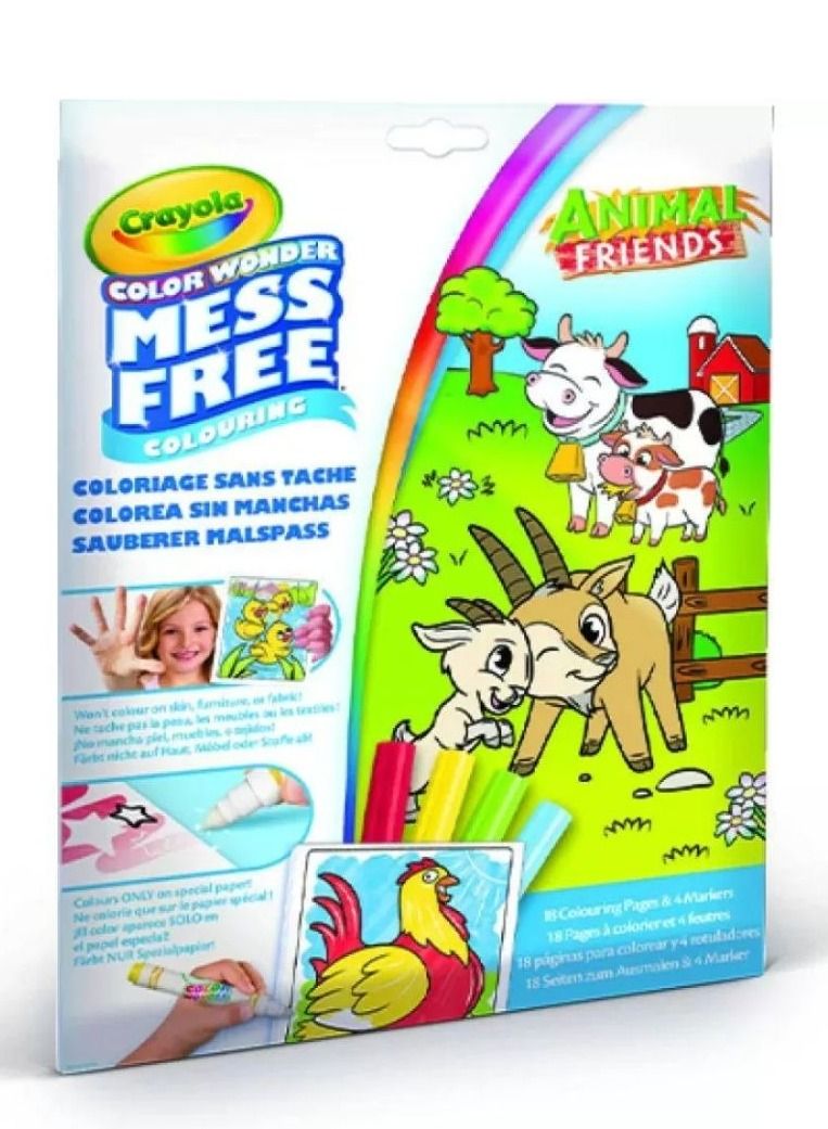 Crayola Animal Friends Coloring Book w/ Markers